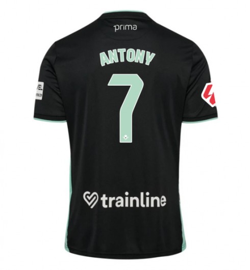 Real Betis Antony #7 Alternativní Dres 2025-26 Krátký Rukáv Real Betis Antony #7 Alternativní Dres 2025-26 Krátký Rukáv